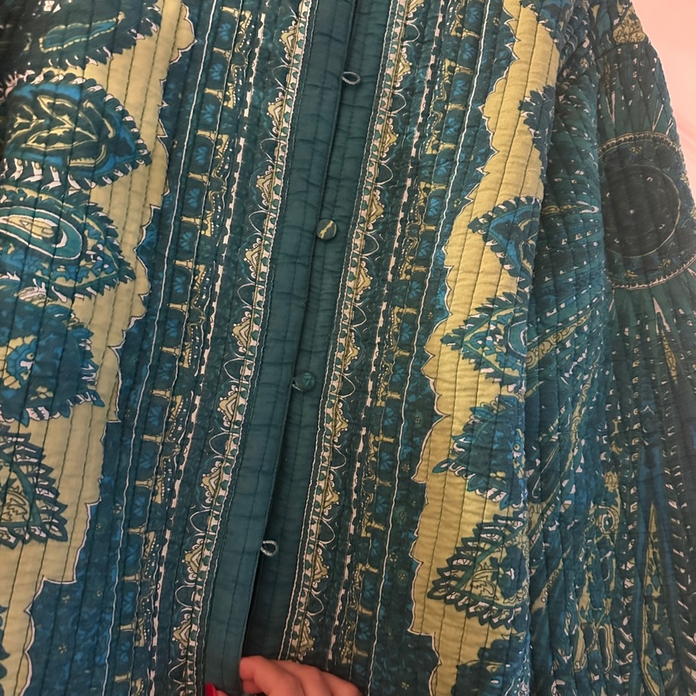 Vintage unisex Reversible quilted jacket - Picture 4 of 7